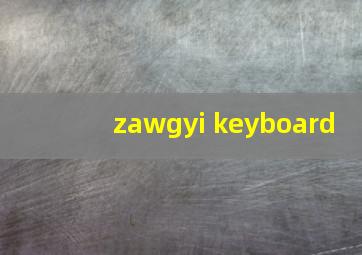 zawgyi keyboard